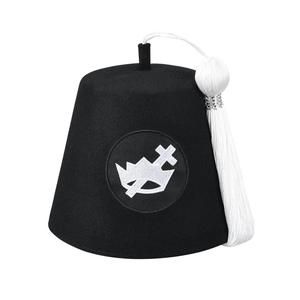 Sombreros Fez de Regalia Masónica Puros con Pedrería, Personalizables, Bajo MOQ, Servicio OEM, Sombreros Fez en Pakistán - Product Image 2