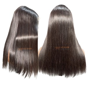 Top Selling Raw Vietnamese Hair <b>Wigs</b> Human Hair Glueless 130% Density Average Size Raw Hair <b>Wigs</b> Bone Straight Hair - Product Image 3