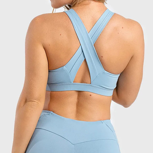 Soutien-gorge de sport pour femmes, nouvelle arrivée, qualité supérieure, vêtements de fitness pour femmes, course à pied, gym, avec logo de votre marque personnalisé, respirant - Product Image 3