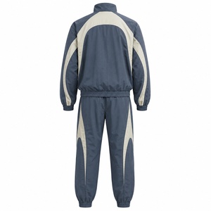 Hot Sale Customized Winter Solid Windbreaker <b>Tracksuit</b> Men Regular Fit High Street Style Eco-Friendly Breathable - Product Image 6