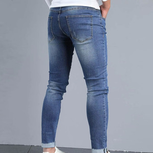2026 New Fashion <b>Jeans</b> Pants Cheap Price <b>for</b> <b>Men's</b> Wholesale Customized Logo Printed Slim Fit <b>Men</b> <b>Jeans</b> Pants - Product Image 5