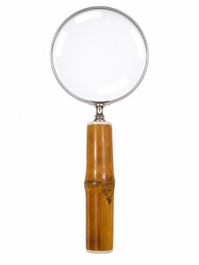 Loupe en bois multi-usages pour l'inspection de précision des composants électroniques, des pièces de monnaie et des petits composants - Product Image 1