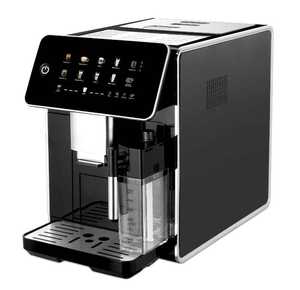 Machine à café expresso entièrement automatique avec <span class=keywords><strong>grand</strong></span> écran, en acier inoxydable, appareil commercial avec réglage à trois niveaux - Product Image 1
