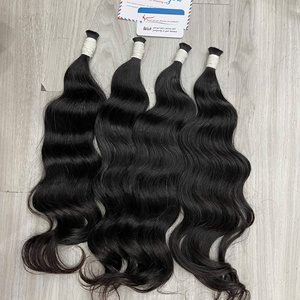 ¡OFERTA ESPECIAL! Extensiones de Cabello Humano Vietnamita Crudo al por Mayor, Cabello Remy con Cutícula Natural de un Solo Donante, Ondulado Natural - Product Image 5