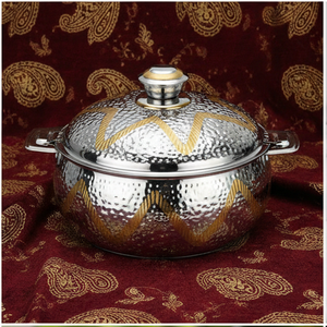 Cacerola de Acero Inoxidable Cómoda para Servir, Diseñada para Reuniones Familiares, Permite la Rotación en Mesas Grandes, Olla Caliente al por Mayor - Product Image 4