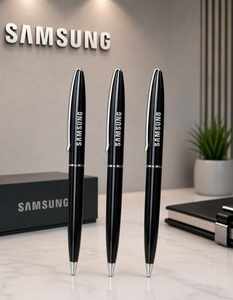 Ensemble de stylos de luxe noir et or pour cadres, ensemble de stylos de créateur haut de gamme noir et doré, ensemble de stylos d'écriture élégants en métal pour cadres - Product Image 1