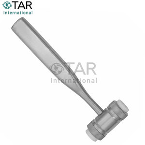 ค้อนกระดูก Mead Bone Mallet ขนาด 7 นิ้ว ทำจากเหล็กกล้าไร้สนิม หัวไนลอนเปลี่ยนได้ ใช้สำหรับศัลยกรรมทางทันตกรรมและกระดูก - Product Image 4