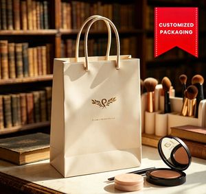 Sacs de shopping personnalisés avec impression de marque professionnelle, sacs de shopping en papier de luxe pour les entreprises et l'emballage promotionnel - Product Image 1