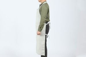 Delantal de PU sin mangas con bolsillos, ligero, duradero, estilo sencillo para cocinar y uso diario - Product Image 3