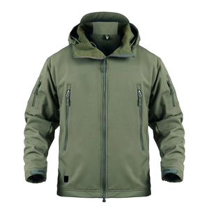 Veste tactique pour homme sur mesure en gros, veste d'hiver imperméable, coupe-vent en softshell, vêtements de protection - Product Image 1
