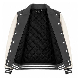 Manufacturer <b>Mens</b> Winter Varsity <b>Baseball</b> <b>Jacket</b> with Stand Collar Design Premium Quality Fashionable Design <b>Men</b> Varsity <b>Jacket</b> - Product Image 4