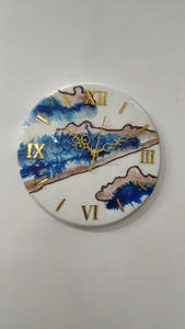 Reloj de pared de lujo hecho a mano para decoración del hogar Pantalla de aguja de una sola cara al por mayor a granel de La India - Product Image 2