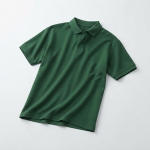 เสื้อยืดลำลองพรีเมียมสำหรับผู้ชาย แขนสั้น ปกคอพับ ผ้าถัก 100% คอตตอน ป้องกันรอยยับ ใส่ได้ทุกวัน สไตล์สมาร์ทแคชชวล - Product Image 3