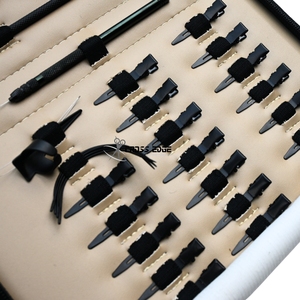 Kit de Herramientas Profesionales de Acero Inoxidable de Calidad Premium para Extensiones de Cabello, Alicates de Tres Orificios para Anillos Nano, Removedor de Microperlas - Product Image 5