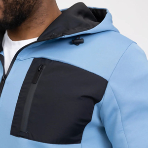 Nouvelle Arrivée : Ensemble de Survêtement Décontracté Personnalisé pour Adulte, Automne-Hiver, Effet Délavé, avec Sweat à Capuche et Pantalon, Logo Sportif - Product Image 5