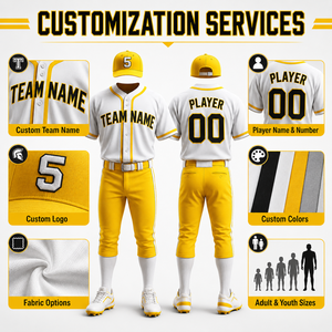 Custom <b>Baseball</b> Uniform Set with Team Jersey Pants and Cap Embroidered Personalized Club Sportswear Wholesale Supplier - Product Image 3