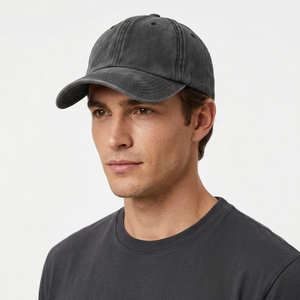 Gorra de Béisbol Unisex de Algodón, 6 Paneles, Ajustable, Color Sólido, Estilo Casual para Adultos - Product Image 6