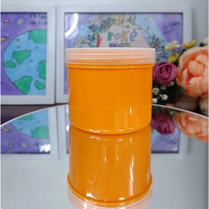 Wide Mouth Jar Scrub Skincare Cream Body Butter PET Jars Cosmetic <b>Packaging</b> pet <b>Plastic</b> Cosmetic Container With Lids - Product Image 5