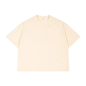 เสื้อยืดทรงบ็อกซ์แบบครอปสำหรับผู้ชาย เสื้อยืดคอตตอน 100% หนานุ่มสั่งทำพิเศษ เสื้อยืดโอเวอร์ไซส์คอเต่า เสื้อยืดทรงบ็อกซ์ขนาดใหญ่พิเศษ - Product Image 6