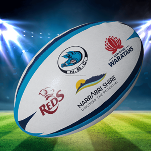 Ballon de rugby d'entraînement taille 5 en caoutchouc synthétique ballon de rugby officiel de match logo personnalisé imprimé rugby en caoutchouc de haute qualité - Product Image 2