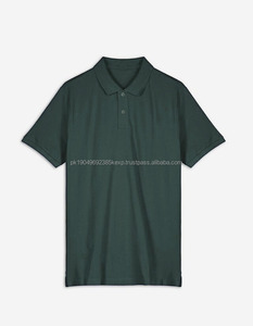 Polo de Verano Transpirable de Alta Calidad con Logotipo Personalizado, Polo de Algodón Único de Talla Grande con Botones Interlock y Manga Corta para Hombre - Product Image 3