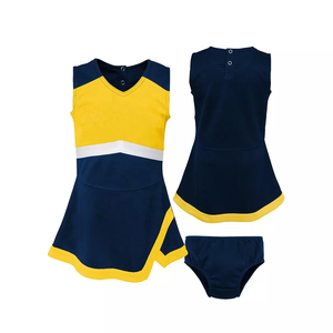 Uniforme de cheerleading confortable pour filles avec logo personnalisé pour les événements scolaires, les spectacles sur scène et les célébrations - Product Image 4