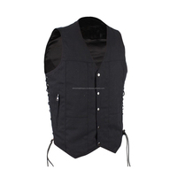 Gilet en jean rétro pour homme, design OEM personnalisé, couleur personnalisée, coupe slim, sans manches, haute qualité, respirant, écologique, hiver