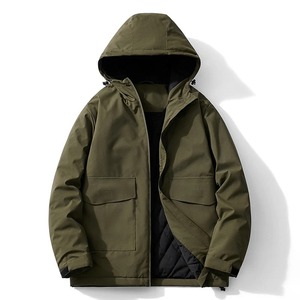 Custom Logo Wholesale Shiny Metallic Puffer <b>Jacket</b> <b>Waterproof</b> Unisex Hooded Winter Warm Streetwear Quick Dry Polyester Filled - Product Image 1