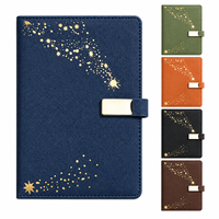 Carnet de notes de luxe en cuir PU sur mesure avec fermeture magnétique pour entreprise – Papeterie en gros