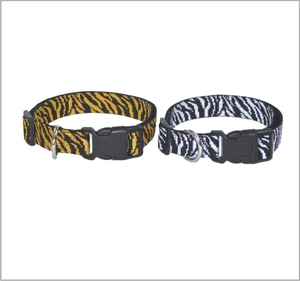 Collier pour chien Jacquard Tiger d'Evacraft Co Ltd, en nylon, réglable, avec boucle de fermeture durable, pour chiens de petite, moyenne et grande taille - Product Image 4