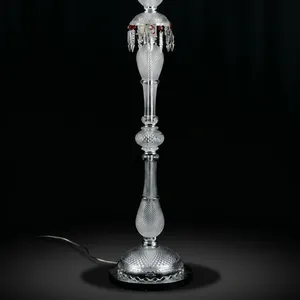 Lampe sur pied en cristal importé à 12 lumières, luminaire décoratif élégant et luxueux pour la maison, l'hôtel, le salon, la chambre à coucher - Product Image 5