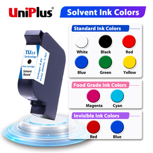 Cartucho de Tinta Solvente Uniplus de Media Pulgada para Codificación de Botellas de Cosméticos, Compatible con 2560 2570 - Product Image 4