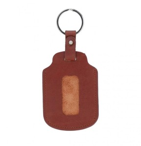 Solid Car Keyrings Wholesale Luxury keyholders <b>personalized</b> <b>keychains</b> Fashionable Pouch colorful genuine leather gifts for men - Product Image 1