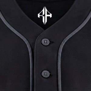 Nouvel ensemble de baseball pour hommes avec impression par sublimation, matière 100% polyester, col en V de haute qualité par RIVIAN ATLANTIC - Product Image 6