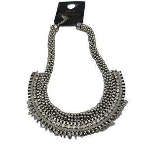 Collier en résine et laiton artisanal de luxe, poli miroir, magnifique et tendance, provenant d'Inde, RF Crafts, perles de la meilleure qualité pour cadeaux - Product Image 1