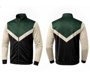 Chaqueta Deportiva con Cierre Completo, Personalizada, para Correr y Hacer Ejercicio, Cálida, Transpirable y de Secado Rápido |   Tallas Hombre Mujer Juvenil - Product Image 1