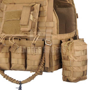 Chaleco de Paintball Resistente, Ajustable, Protector, Táctico, Ligero, Transpirable, para Actividades al Aire Libre, con Costuras Soldadas de Poliéster/Nailon - Product Image 6