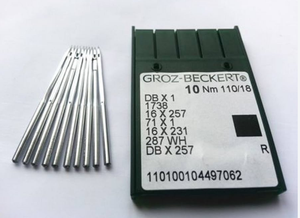 Agujas Originales Groz-Beckert CEx3 Tamaño 110/18 para Máquinas de Coser Industriales de Puntada Invisible para Telas de Peso Medio a Pesado - Product Image 4