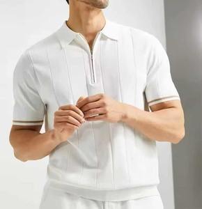 Nueva Llegada: Camisa Casual para Hombre, Ligera, Transpirable, Cómoda, de Manga Corta, Antiarrugas, Tejida, ODM - Product Image 4