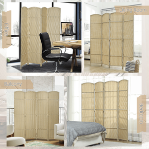 Divisorio per Ambienti Personalizzabile, Schermo Privacy Portatile, Arredamento Moderno e Marocchino, Pannello in Tessuto e Alluminio Pieghevole e Tagliato al Laser - Product Image 4