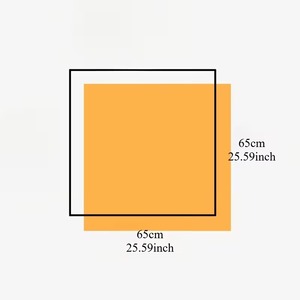ผ้าพันคอพิมพ์ลายดิจิทัลตามสั่ง บริการโรงงาน OEM/ODM ผ้าพันคอโพลีเอสเตอร์ - Product Image 5