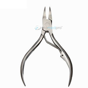 กรรไกรตัดเล็บที่ทนทานสำหรับใช้ในบ้านและร้านเสริมสวย เครื่องมือทำเล็บมือและเล็บเท้าแบบมืออาชีพ กรรไกรตัดเล็บสแตนเลสแบบพกพา - Product Image 4