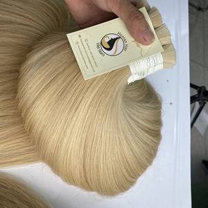 Extensions de cheveux Remy naturels vierges non traités, 100% humains, cuticules alignées, en vrac, vente en gros - Product Image 5