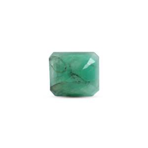 Certified Synthetic Emerald Loose Gemstone Lot-2.7 Carat Green Pear and Trillion Cut 3mm Height - Product Image 2