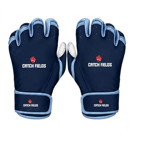 Guantes de Bateo de Béisbol Hechos a Medida, de Cuero, Transpirables, Duraderos, con Agarre Flexible, Unisex, para Entrenamiento Deportivo y Protección de Manos - Product Image 4