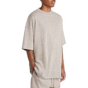 Camiseta Oversize de Moda para Hombre con Logo Frontal, Tejido de Poliéster Anti-Pilling de 220g, Estilo Casual Urbano, Marca Personalizada - Product Image 5