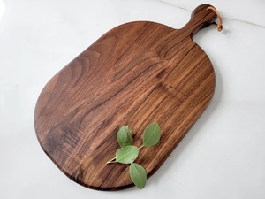 Planche à découper haut de gamme avec poignée ergonomique, surface de coupe durable, grain élégant, prise en main facile, idéale pour la préparation quotidienne en cuisine - Product Image 2