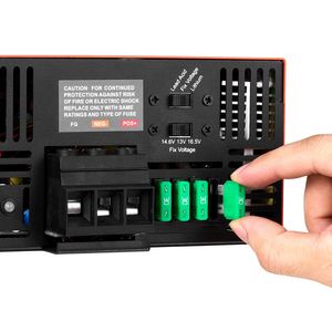 Convertitore di Potenza per Camper da 80 Ampere, Caricabatterie Intelligente 110V AC 12V DC Multistadio, Funzionamento a 13V 16.5V per Sistemi Elettrici RV - Product Image 4