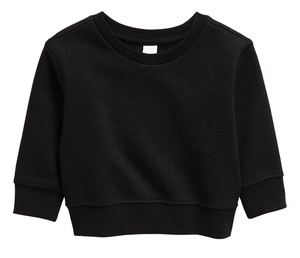 Sudaderas con capucha de algodón 100% con logotipo personalizado impreso, sudadera deportiva de manga larga para niños, grupo de edad, tela de lana para niños - Product Image 1