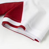 Polo en coton 100% à deux tons pour hommes, t-shirt à manches courtes de haute qualité, polo brodé personnalisé